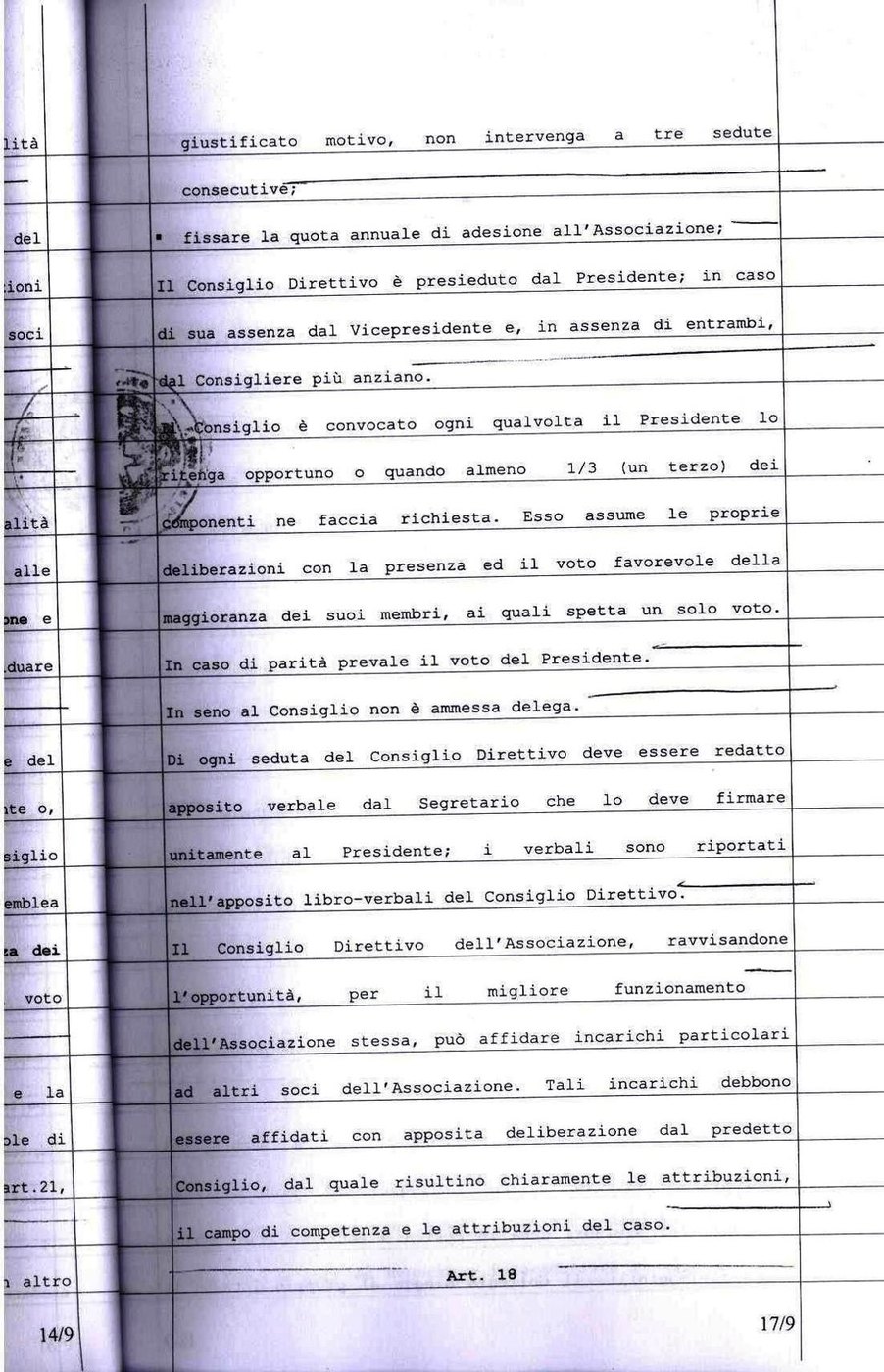 Statuto APC pagina 17