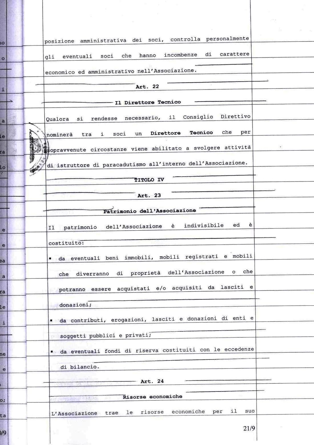 Statuto APC pagina 21